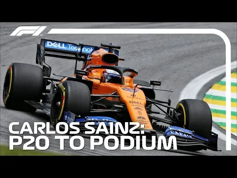Carlos Sainz From P20 To Podium 2019 Brazilian Grand Prix