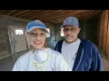 HOW TO APPLY EPOXY FLOORING 1200SQft for under 1000 00 LEFT THE CITY BUILDING OUR OWN HOME