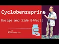Cyclobenzaprine 10 mg Dosage and Side Effects