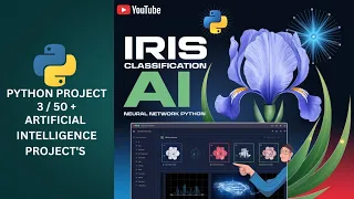 Iris Flower Classification Using Neural Networks AI Project with Python Gradio