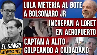 INCREPAN A LORET EN AEROPUERTO, SALE HUYENDO. SE ESTRELLA EN LA REALIDAD