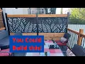 Outdoor Living Decorative Screen with Privacy Wall