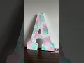 Obsessed I Think So Home Decor Letters Customizable Letters