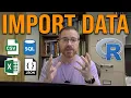 Importing Exporting Data in R CSVs SQL APIs Web Scraping Computational Statistics 32
