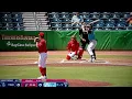 Tampa Tarpons 1B Tyce Armstrong hits 1st pro home run vs Clearwater Threshers 26