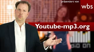 Youtube-mp3.org – Beliebter Converter vor dem Aus! | Rechtsanwalt Christian Solmecke