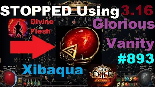 Why I STOPPED Using Glorious Vanity Xibaqua In Carrion Golem Necromancer in 3 16 Scourge - 893