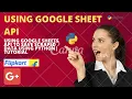 Using Google Sheets API to Save Scraped Data Tutorial