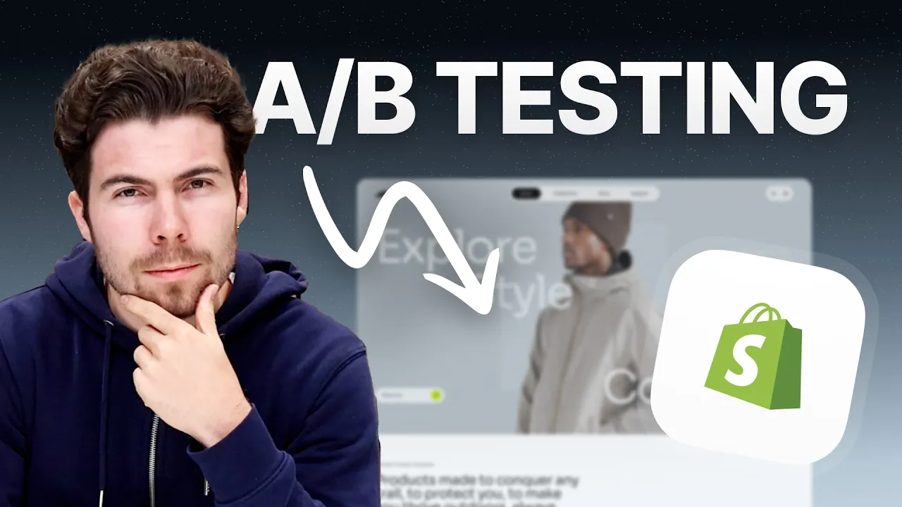 A/B testing for Shopify, explained - YouTube thumbnail