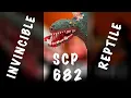 Making SCP 682 Reptile in 1 minute 😱 Sculpting SCP with clay #short