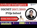 Artificial Intelligence UGC NET Previous Year Questions Computer Science Rashmi Ma am