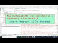 The minCompileSdk 31 specified in a dependency s AAR metadata in Android Studio