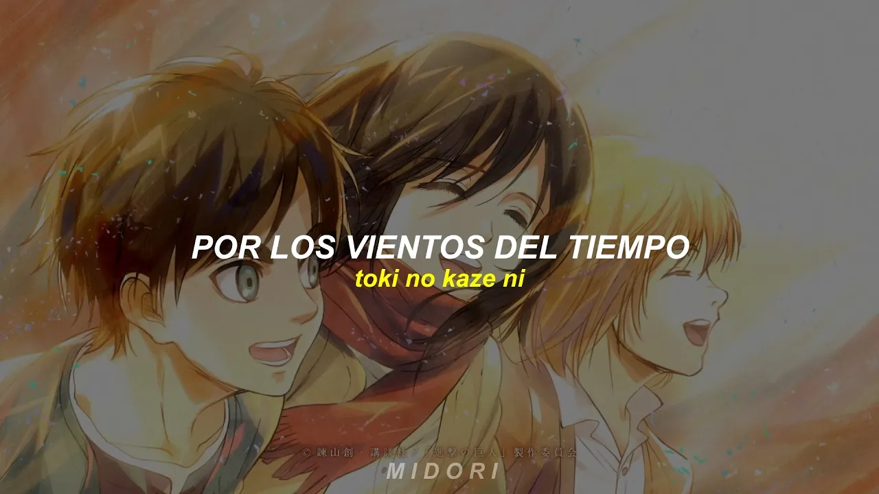 Red Swan | Yoshiki ft. Hyde | Shingeki no Kyojin FULL OP 4 | Letra español + Romaji