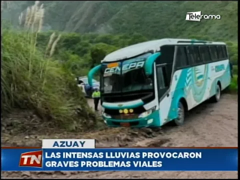 Las intensas lluvias provocaron graves problemas viales