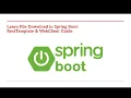 File Download Using RestTemplate WebClient in Spring Boot - Part 55