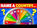 Spin The Wheel Alphabet Quiz Challenge Word Association Game