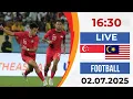 Download Lagu 🔴 LIVE: MALAYSIA vs SINGAPORE | Men's Football Asean | BEST MATCH