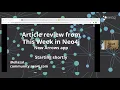 This week in Neo4j article review - Drawing graphs with Arrows app