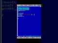 Getch function in C language