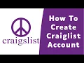 How to Create Craigslist Account l Sign Up Craigslist org 2021