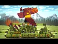 Download Lagu WHO IS IN THIS MONSTER? The Rebirth of the Machine-Monster - Cartoons about tanks