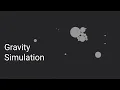 2D Gravity Simulation