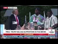 Trump invites Brooklyn rappers Sheff G sleepy hallow to he s rally in the Bronx