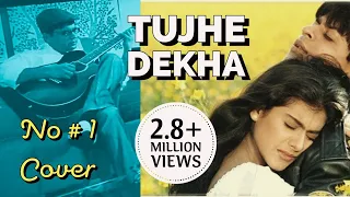 tujhe dekha to ye jana sanam guitar kapil srivastava cover lesson tabs chords