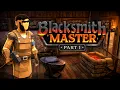 I Built My FIRST Blacksmith Shop Blacksmith Master - Part 1