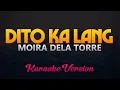 Download Lagu Moira Dela Torre- Dito Ka Lang (In My Heart - Flower of Evil OST)(Karaoke Version)