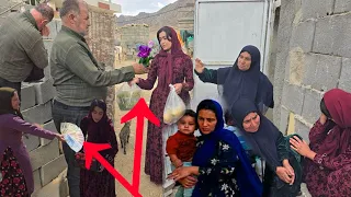 A bouquet of flowers from Gholamali for reconciliation with Maryam a moment full of emotion