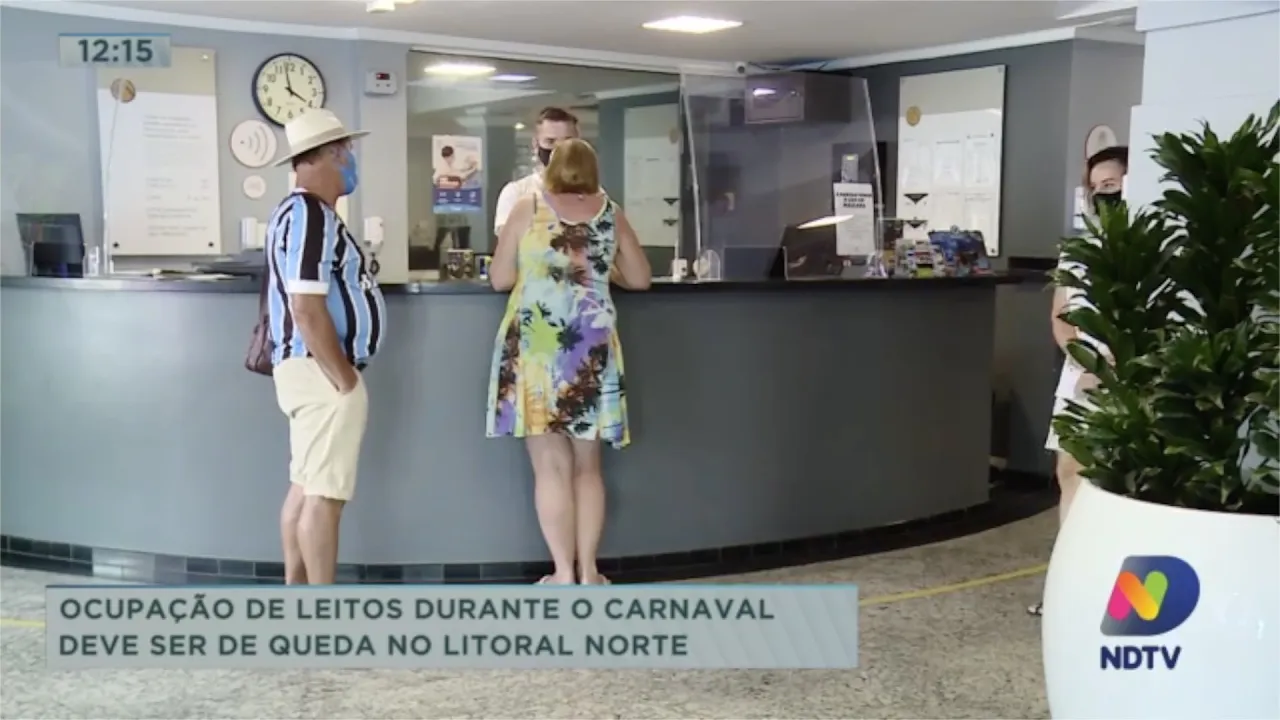 Expectativa da ocupação de leitos durante o carnaval deve ser menor