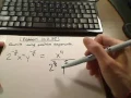 Rewrite using positive exponents two problems