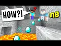 Trolling minecraft noob with invisibility plugin