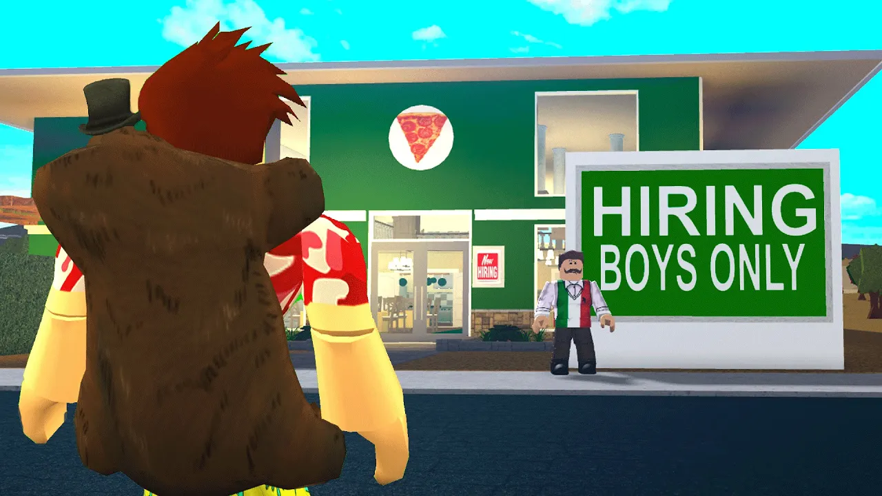 Restaurant Hired BOYS ONLY.. I Uncovered The OWNERS SECRET! (Roblox Bloxburg)