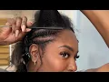Ep 9 Do It Yourself Braid Style Half Quickweave Half Stitch Braids