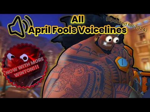 Download MP3 Overwatch 2 ALL April Fools Voicelines *UPDATED FOR 2024*