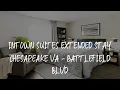 InTown Suites Extended Stay Chesapeake VA - Battlefield Blvd Review