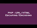 PHP