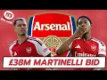 Arsenal latest news Martinelli bid Lewis-Skelly reaction Arteta on transfers Como review