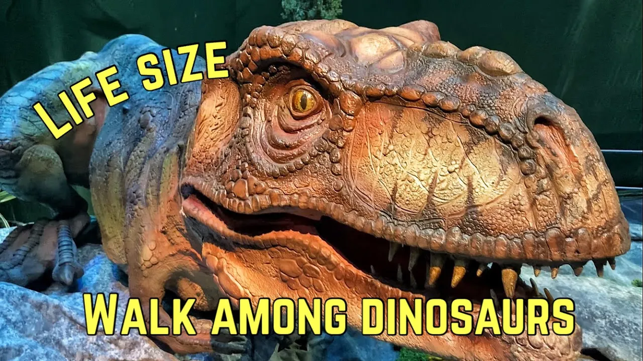 Visit to the Museum | Life Size Dinosaurs | Norway