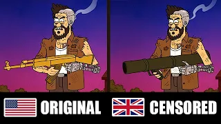 The Censorship of Regular Show: US vs. UK Comparison