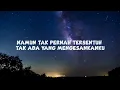 Hanya Kamu Yang Bisa - Tiket (lyrics)
