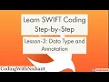 Lesson-3 DataType and Annotation in Swift