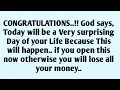 Download Lagu 📃CONGRATULATIONS..!! God says, Today will be a Very surprising Day of your Life Because This will