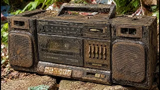 Fully restoring a damaged Sony cassette player after 40 years of use