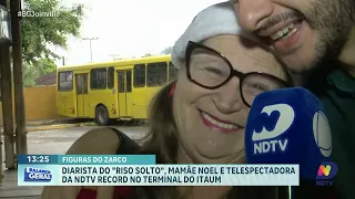 Diarista divertida, Mamãe Noel e telespectadora da NDTV RECORD são destaque no Figuras do Zarco