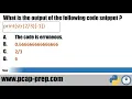Python PCAP certification - Practice Tests Sample Question www pcap-prep com