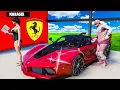 Stealing Every Ferrari from the Dealership in GTA 5