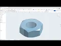 OnShape 1 4 28 Hex Nut